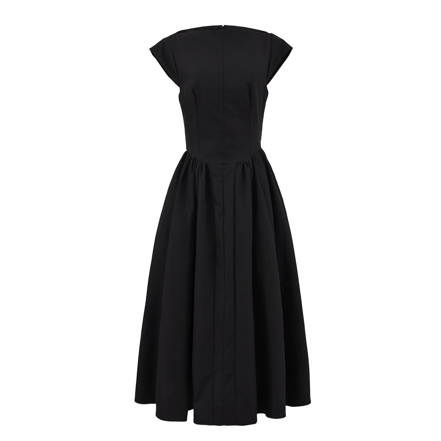 Genevieve Pleated Midi Dress