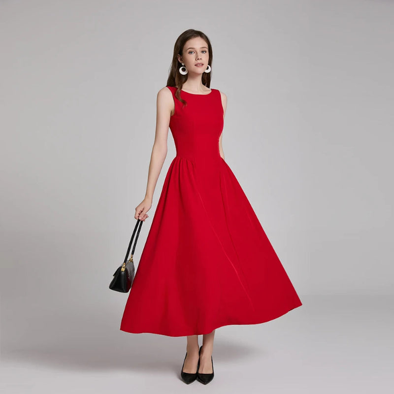 Vivienne A-Line Midi Dress