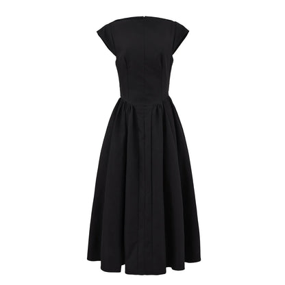 Genevieve Pleated Midi Dress