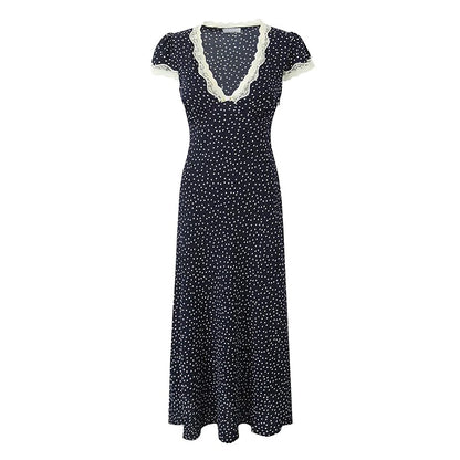 Colette Polka Dot Midi Dress