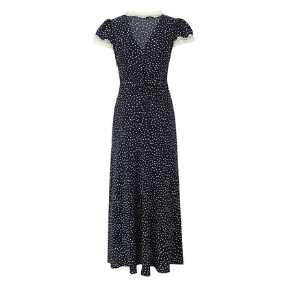 Colette Polka Dot Midi Dress